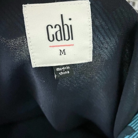 Cabi Short Sleeve Peplum Blouse - Picture 8 of 9